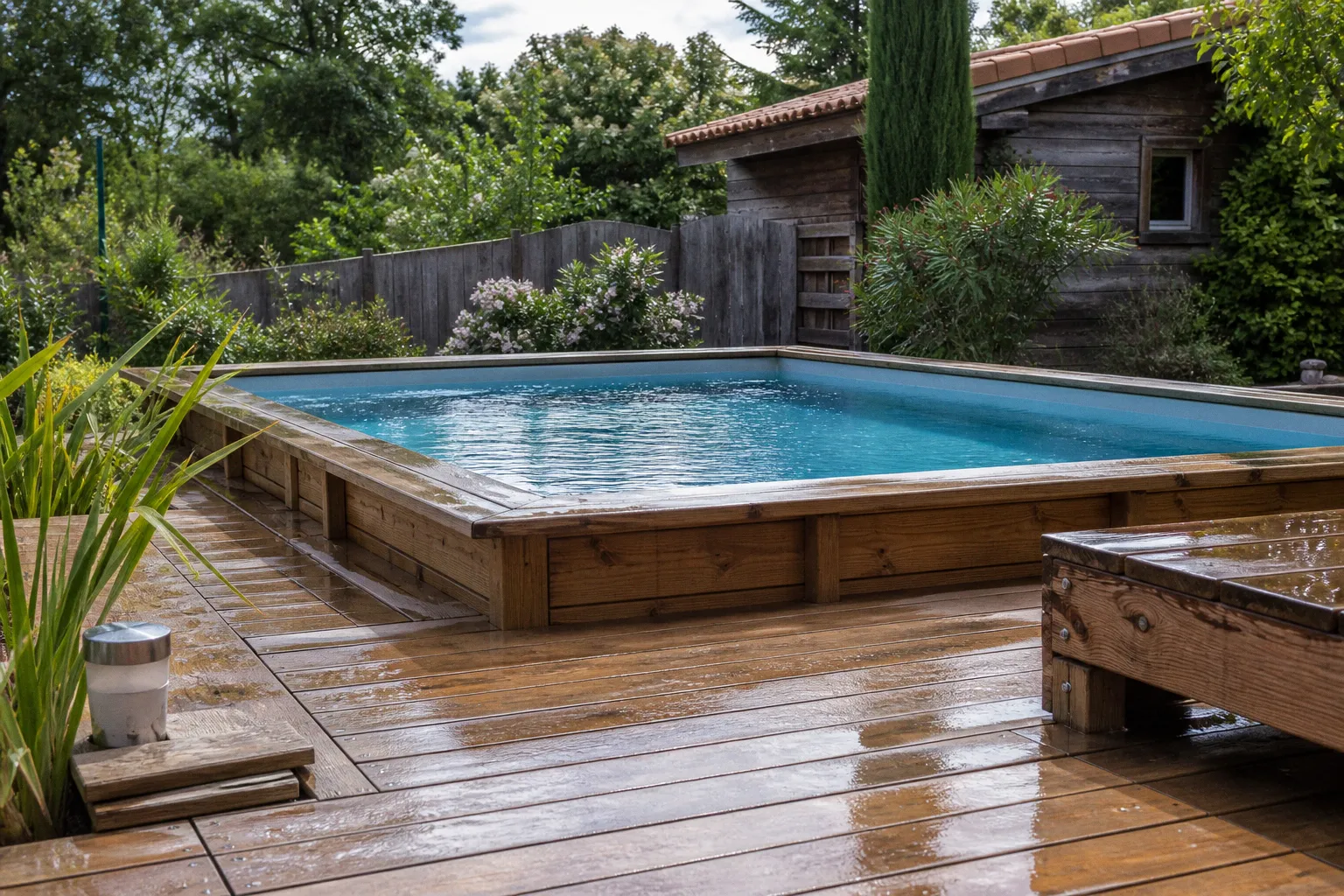 Aménager une terrasse en bois autour de sa piscine : les règles de durabilité