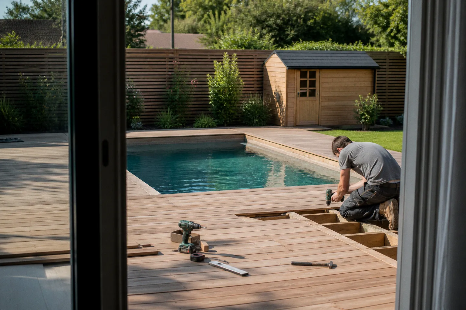 Choisir l'essence de bois idéale pour votre terrasse et piscine