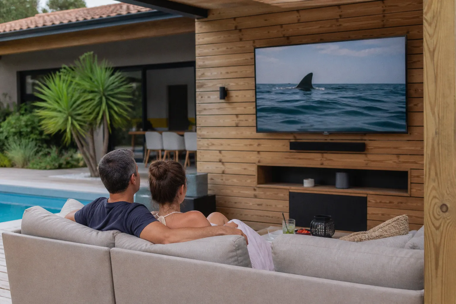 Installer une télévision en extérieur : transformer votre terrasse en véritable salon