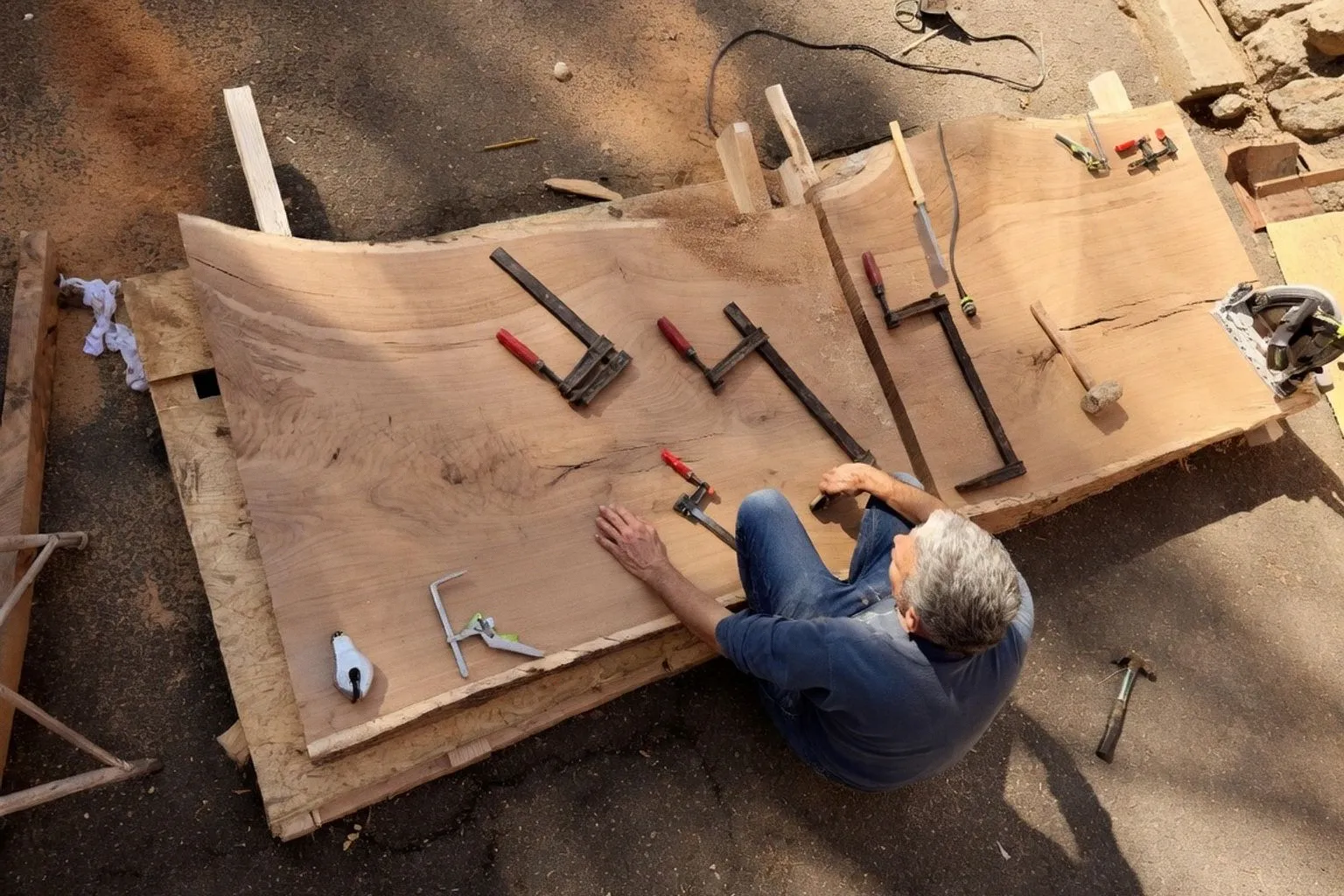 L'art de travailler le bois massif : l'approche organique de Joe Ferrara