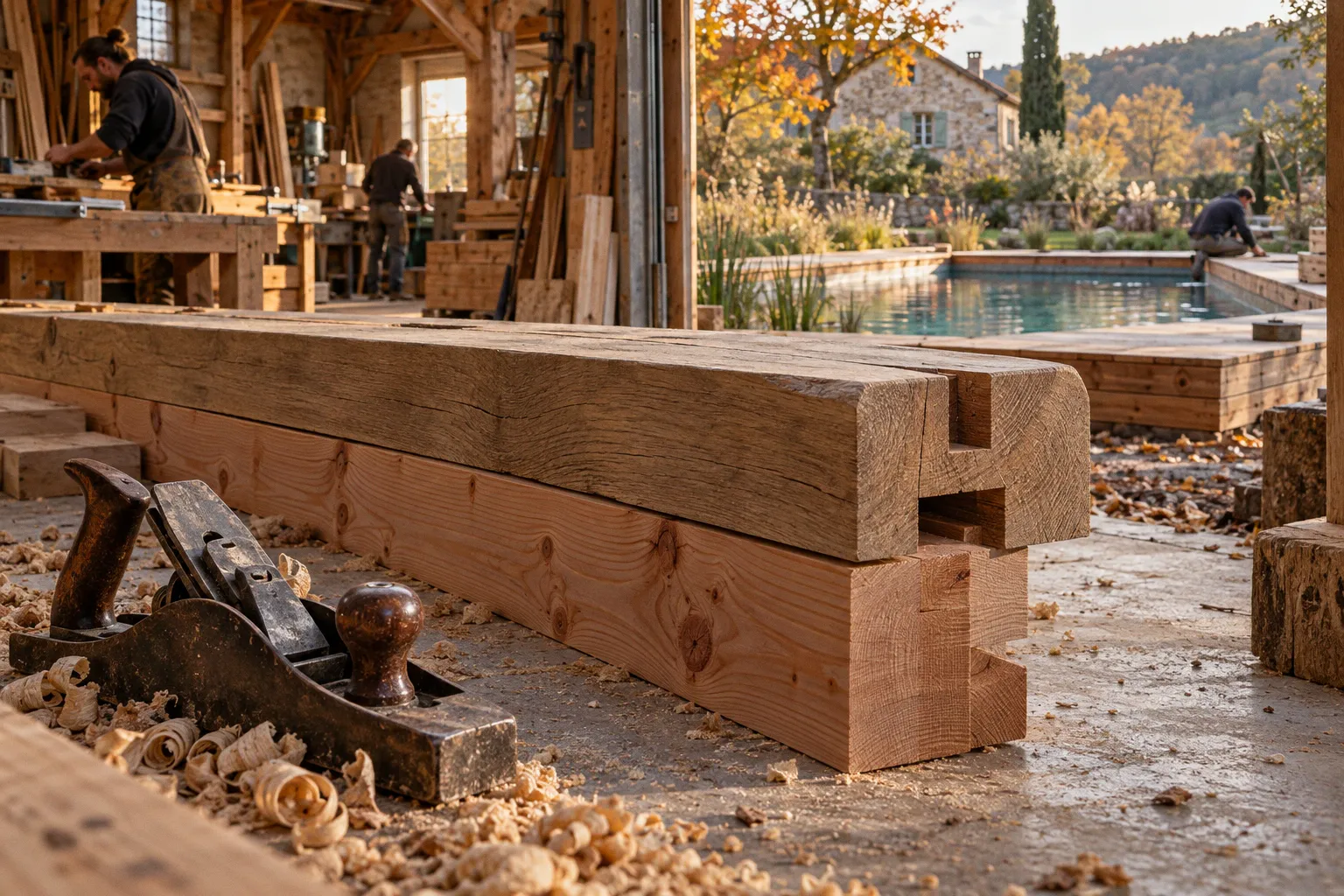 Piscine bois et terrasse : quand l'installation devient une structure durable