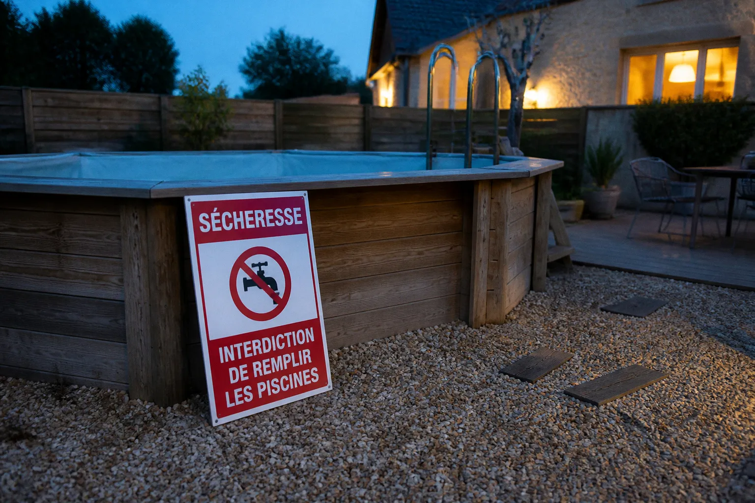 Piscines en bois et sécheresse : comprendre les nouvelles restrictions de remplissage