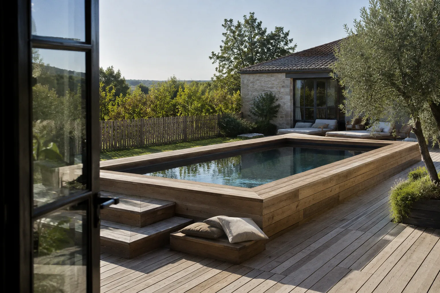 Piscines en bois massif : l'art de concevoir un espace extérieur intemporel