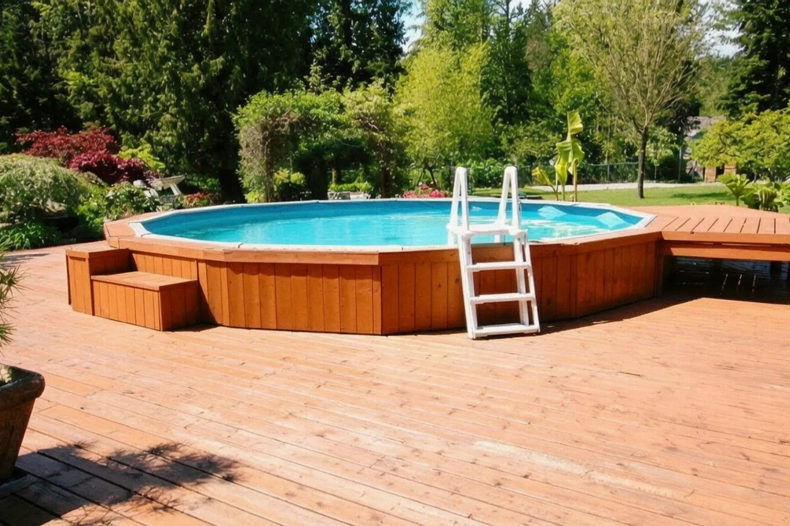 Piscines en bois sans terrassement : décryptage de la promesse d'installation express