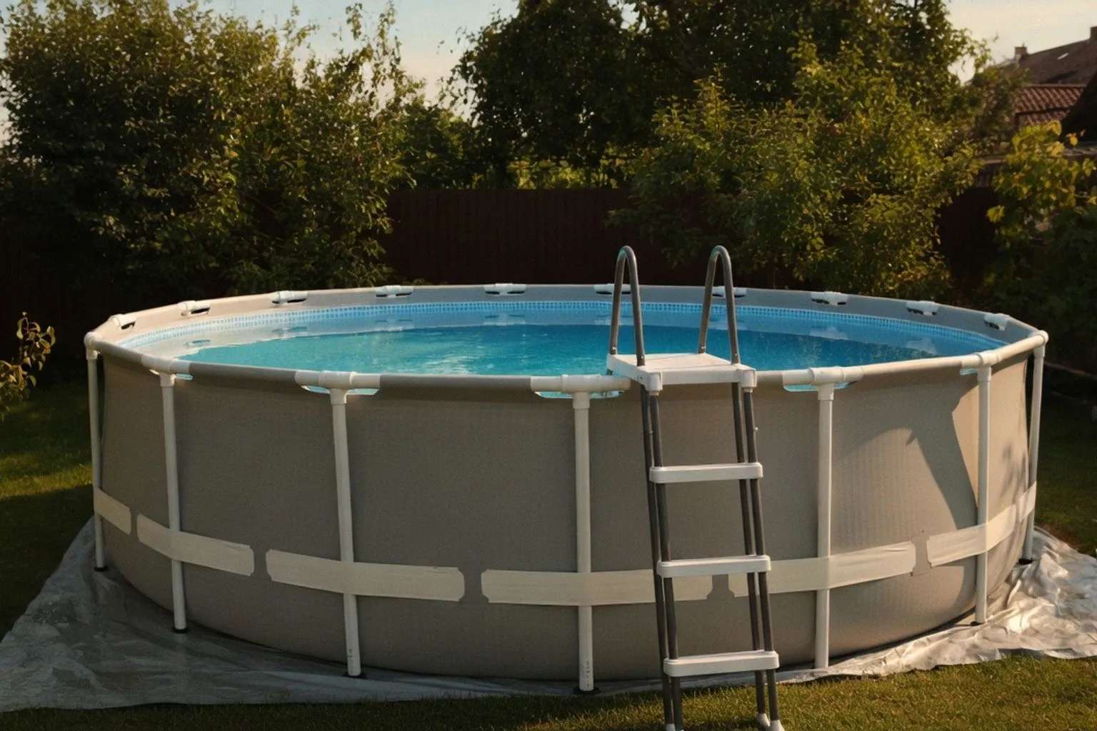 Piscines hors-sol : pourquoi votre bassin démontable pourrait être taxé