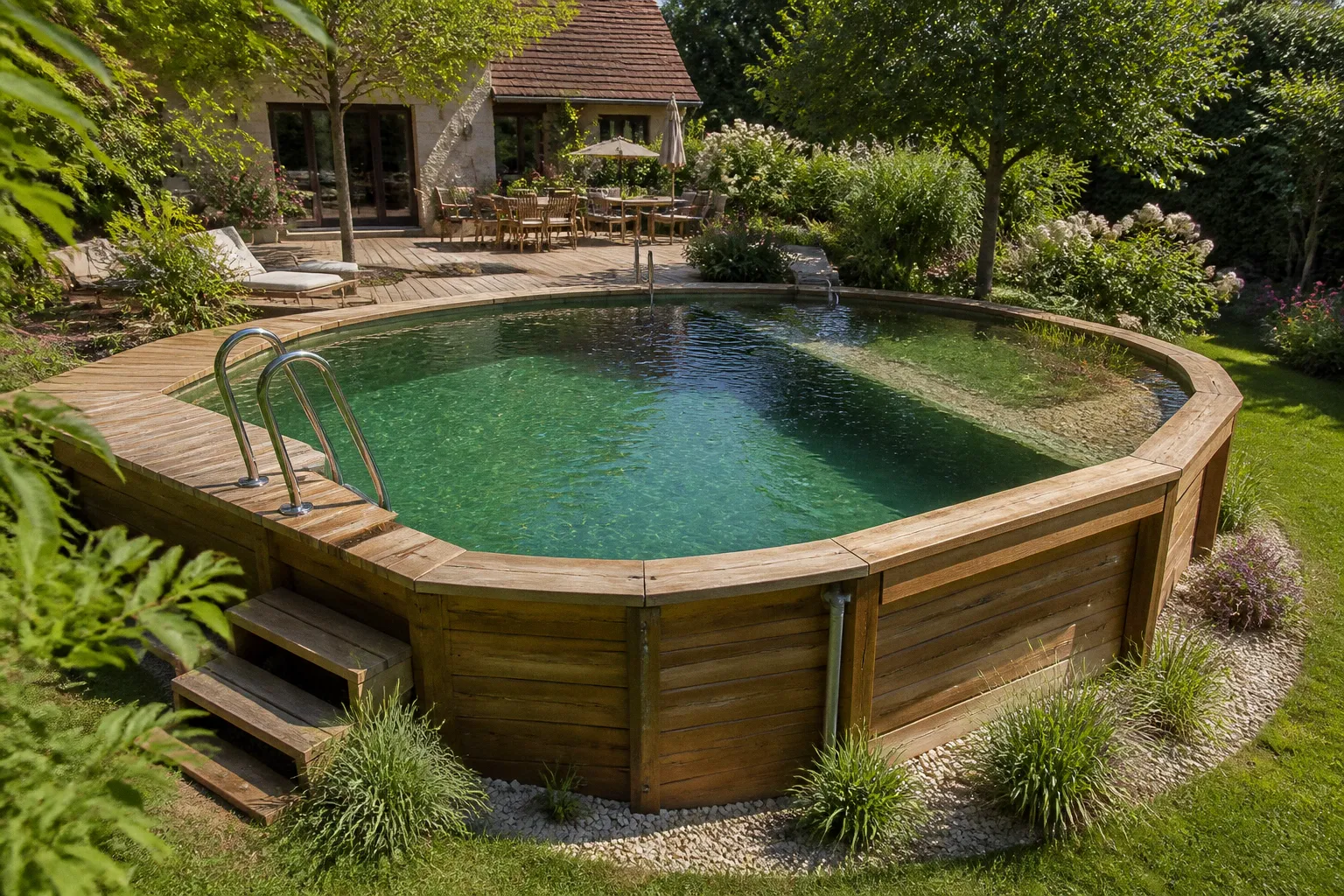 Piscines naturelles à 28°C : les points de vigilance pour votre projet en bois massif