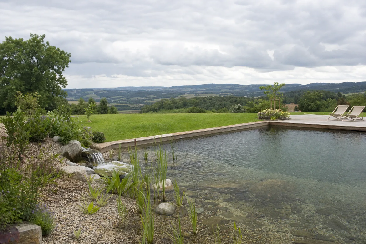 Piscines naturelles alimentées par source : le choix malin pour le jardin