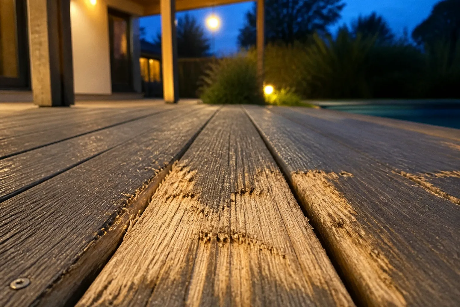Terrasse en bois : les pièges du nettoyage haute pression