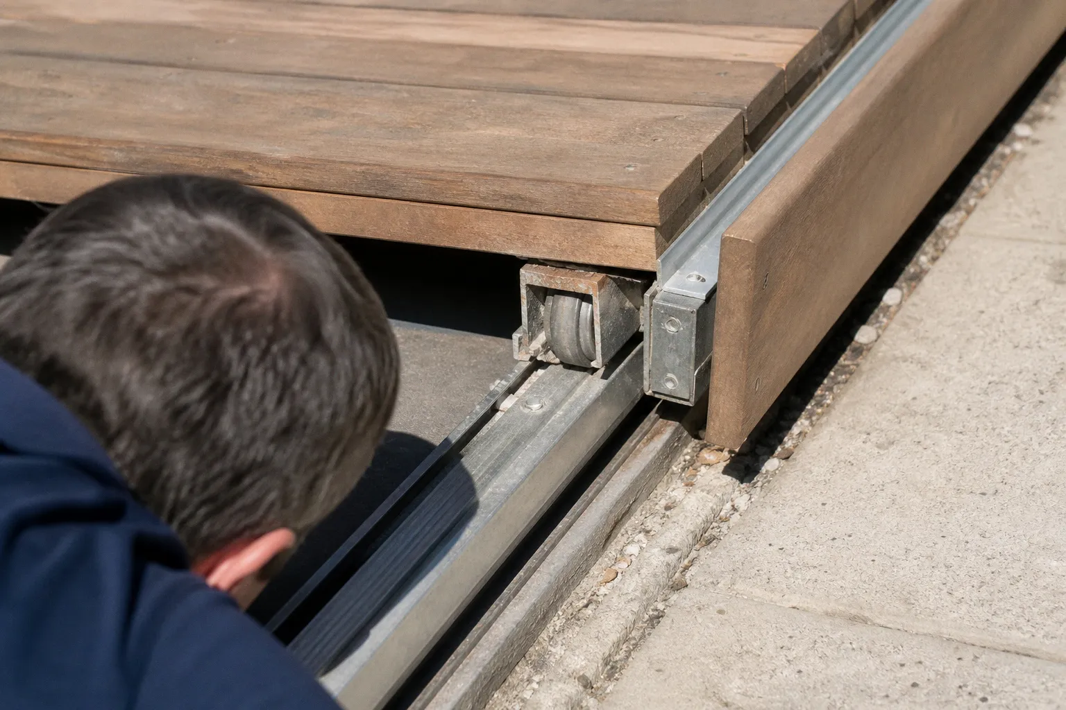 Terrasse mobile coulissante : les pièges d'un rail mal posé