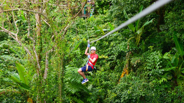 Tyrolienne à Phuket