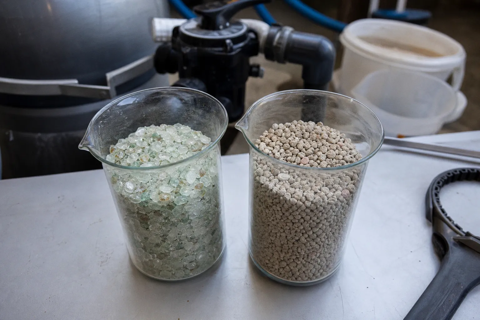 Verre recyclé ou zéolite : quel média filtrant ?